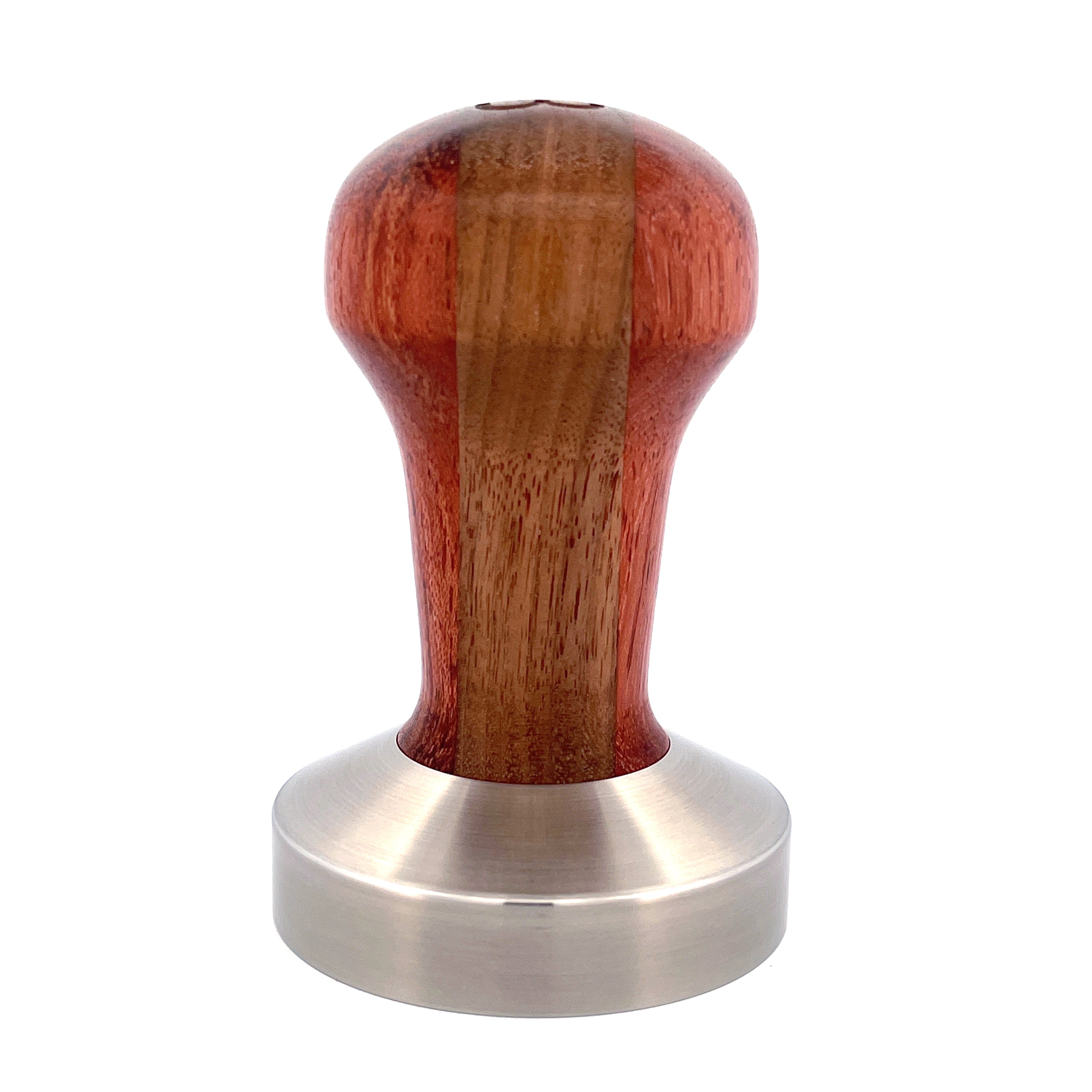 Signature Tamper Handle in Laminated Bubinga and Walnut