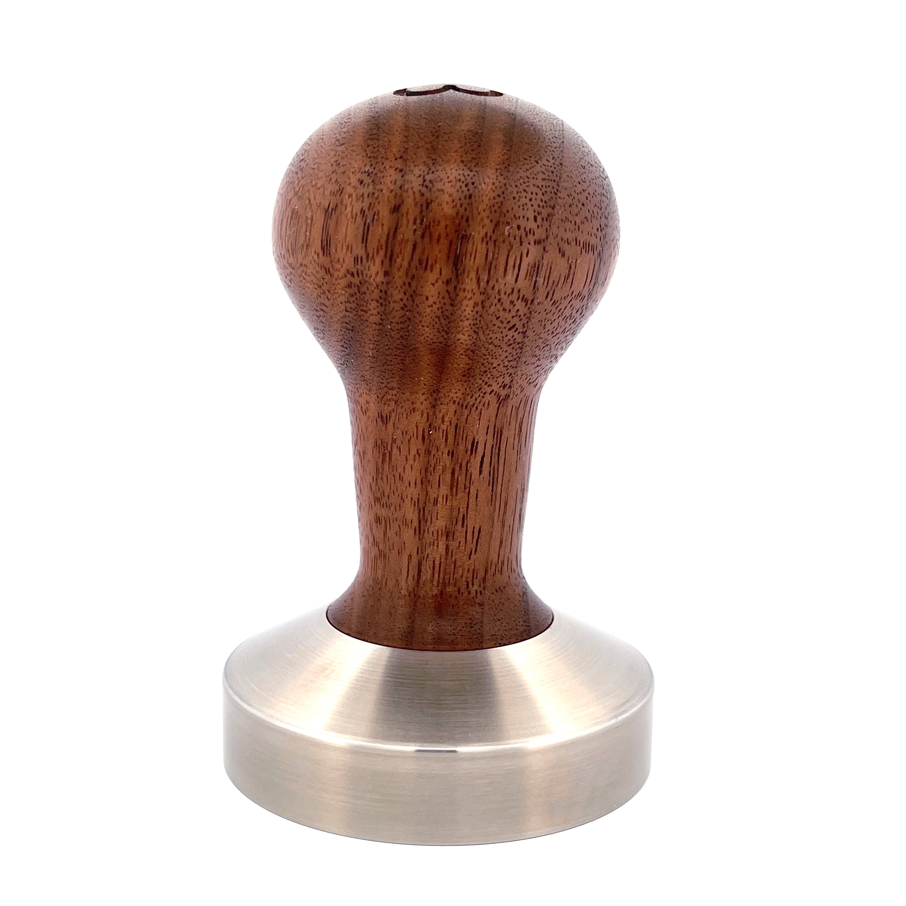 Tall Ball Tamper Handle in Walnut