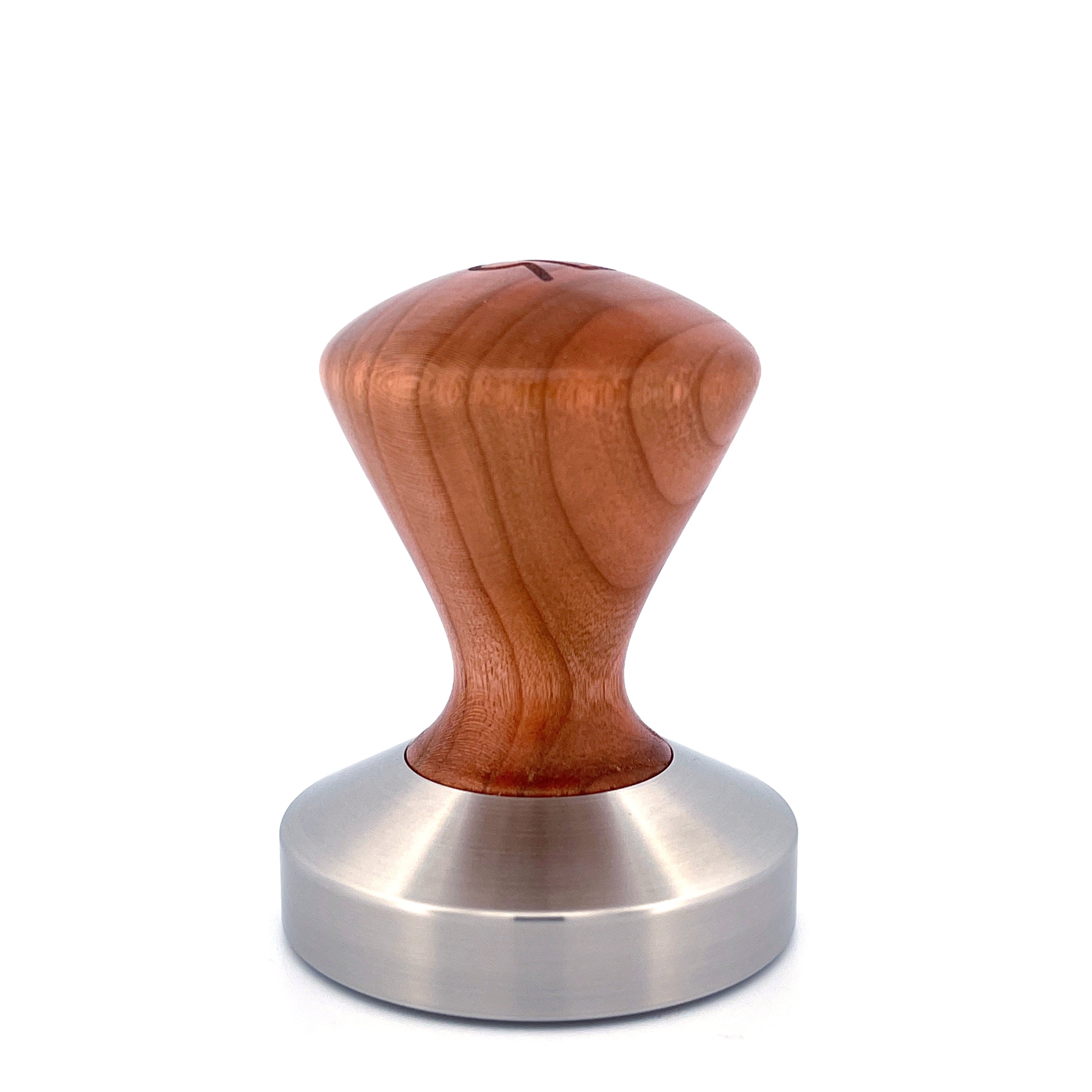 Palm Tamper Handle in Cherry