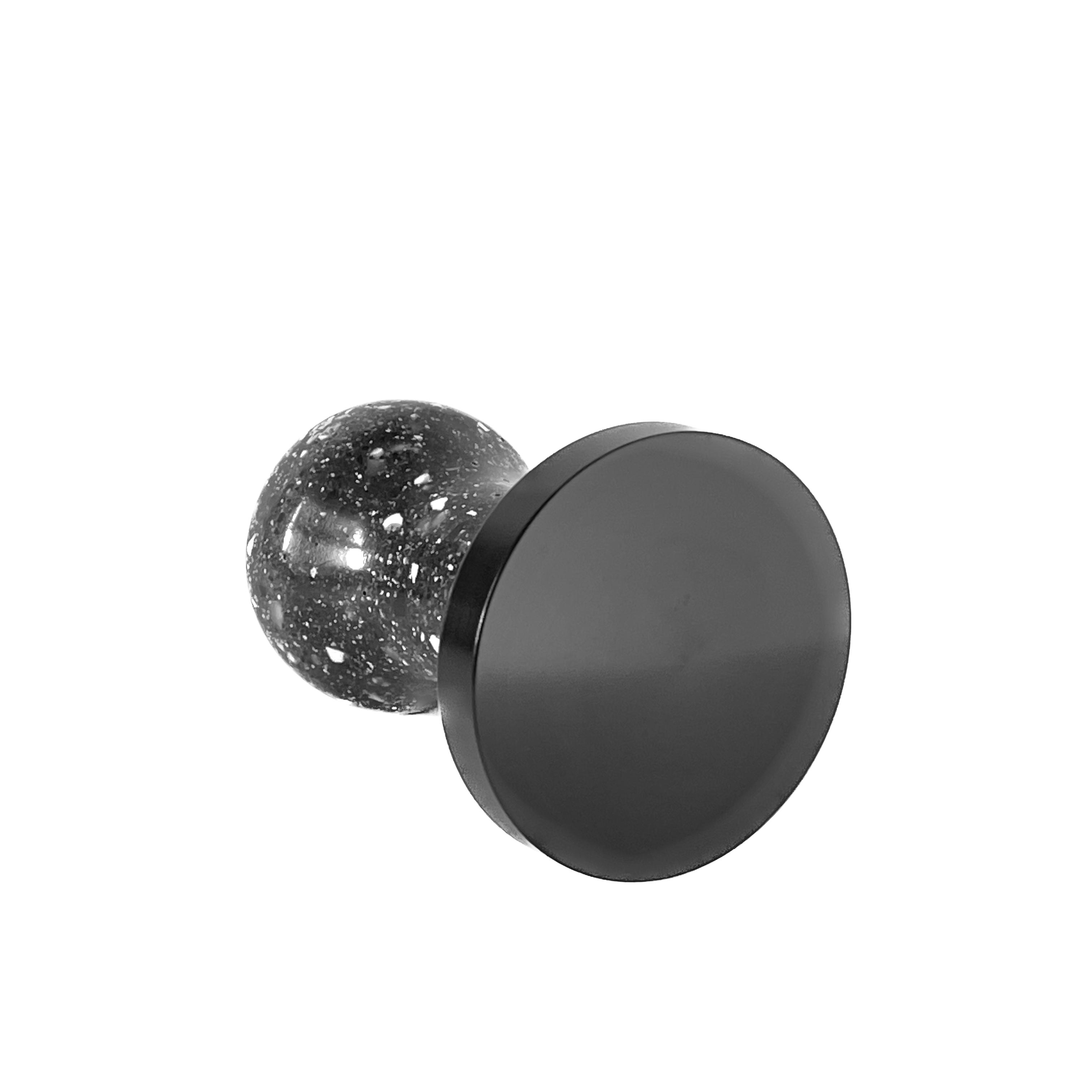 Anodized Aluminum Tamper Base - BLACK