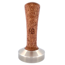 Load image into Gallery viewer, Radical Pro Tamper Handle in Bubinga (African Rosewood) - Figured
