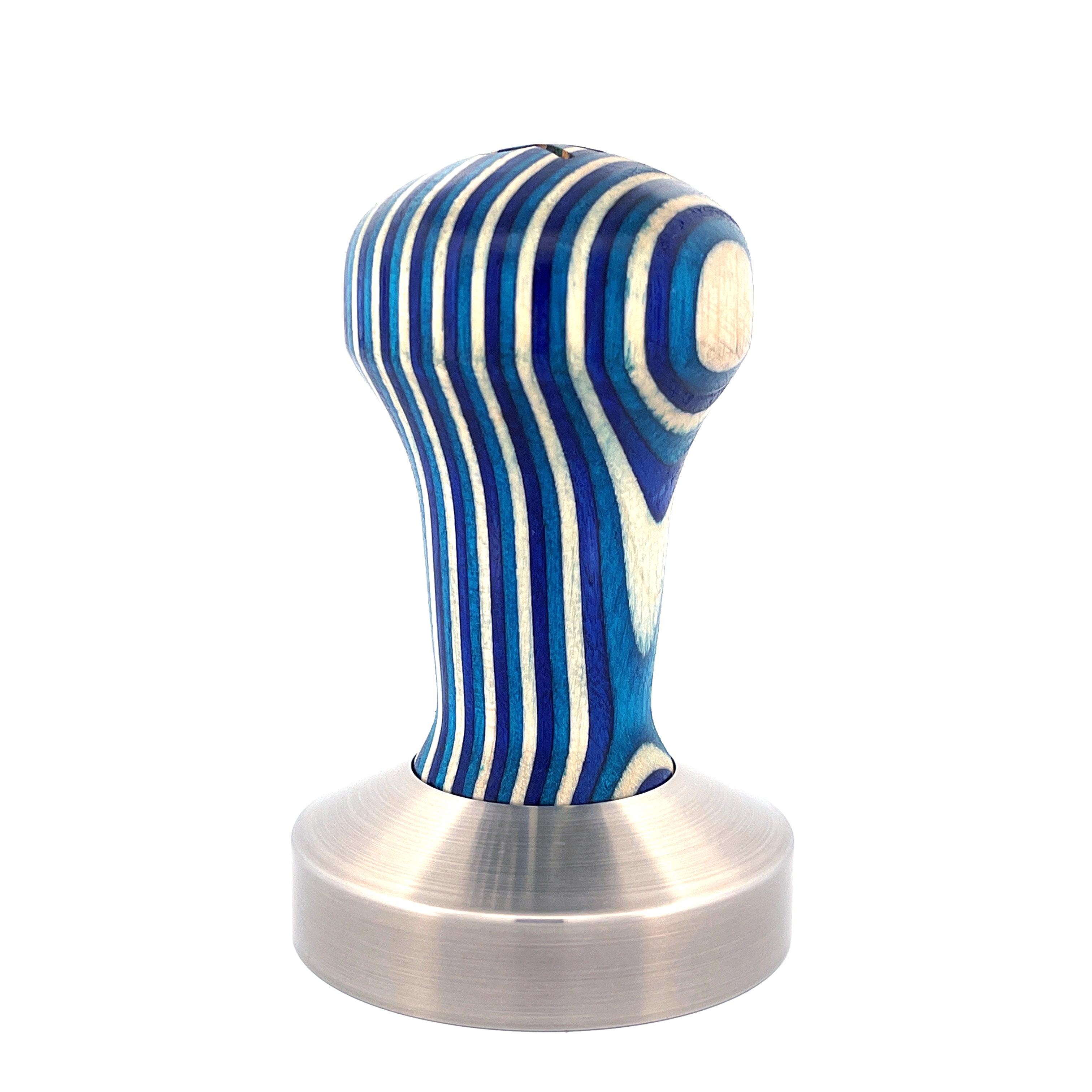 Signature Tamper Handle in Plywood - Blues and White