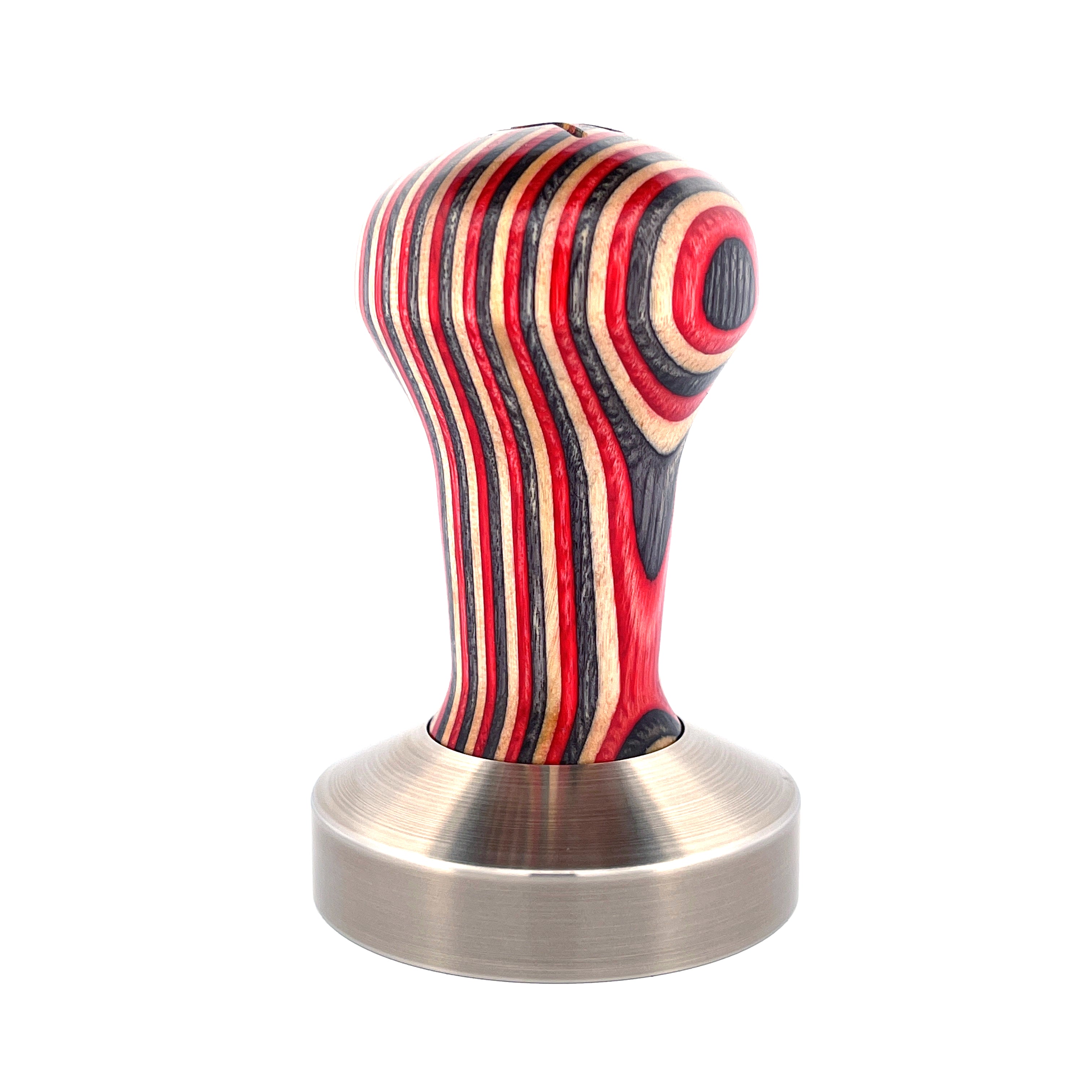 Signature Tamper Handle — Plywood, Red White and Grey