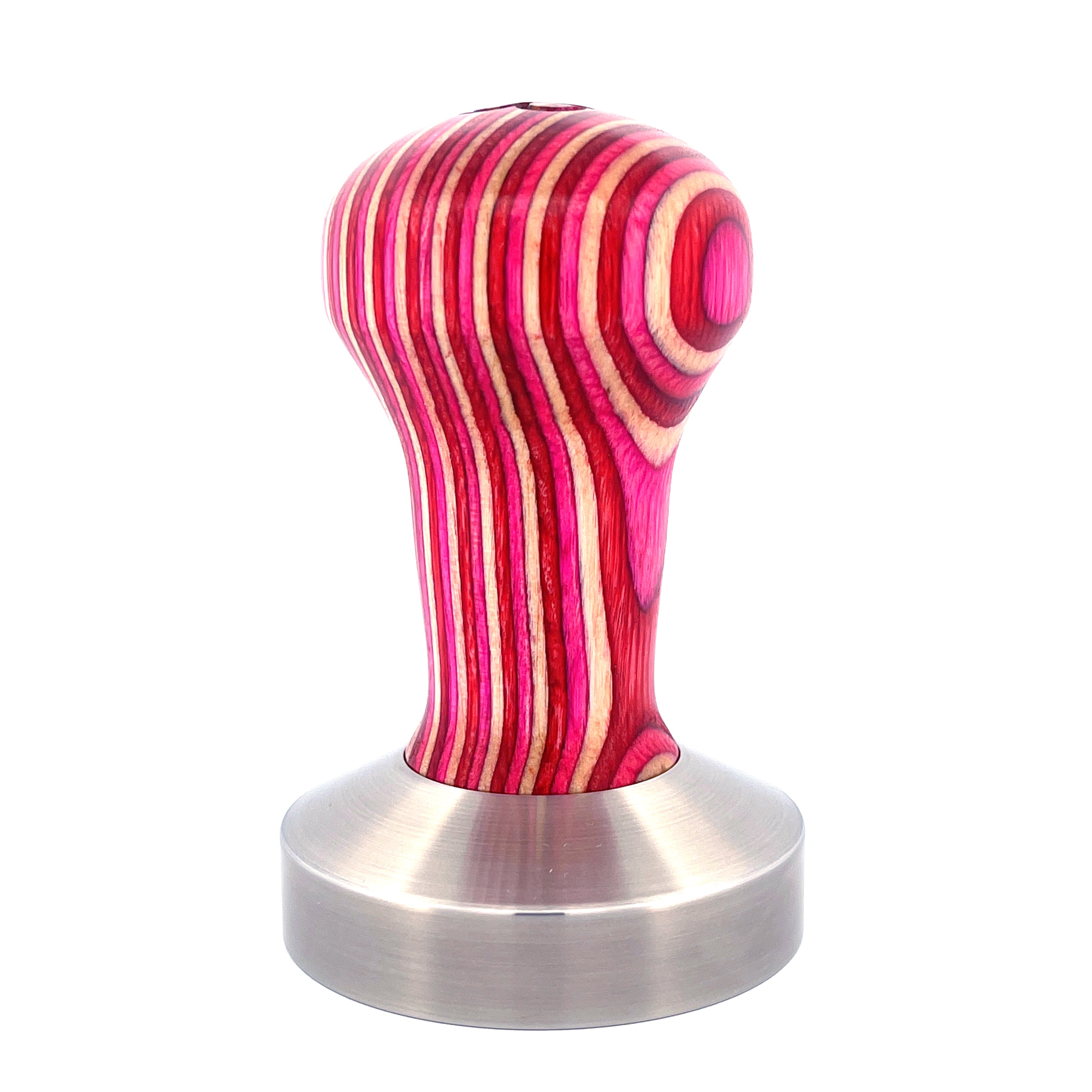 Signature Tamper Handle — Plywood, Red White and Pink