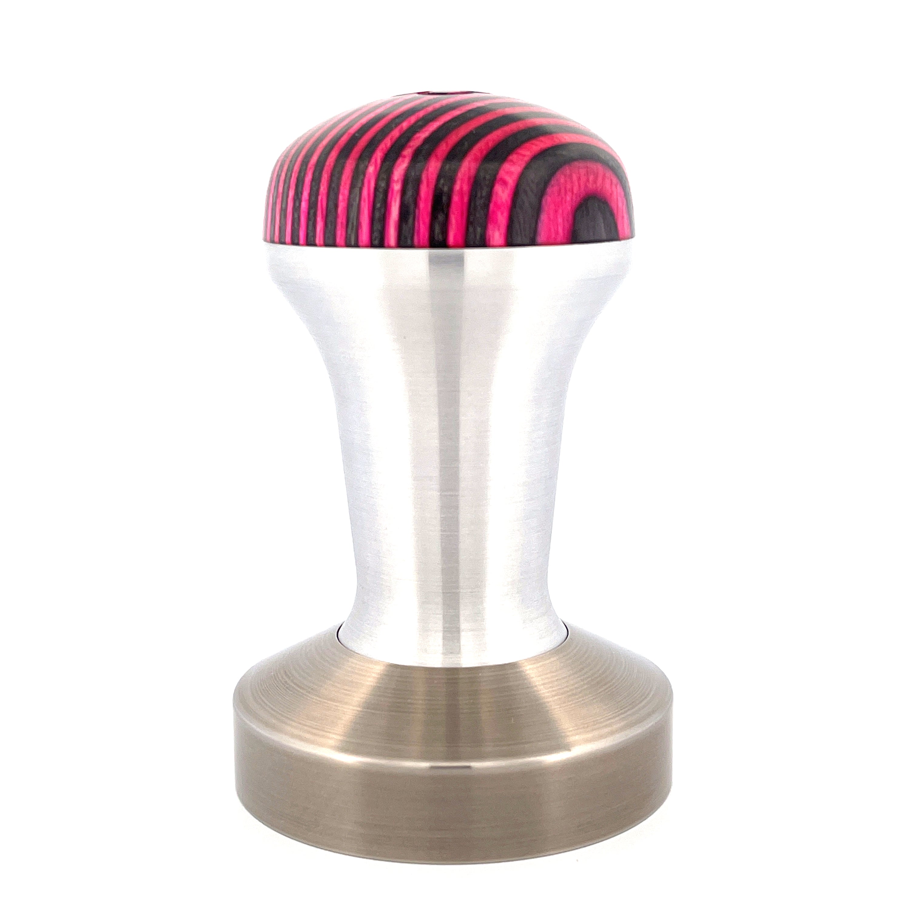 Signature Tamper Handle — Plywood Top, Pink and Grey