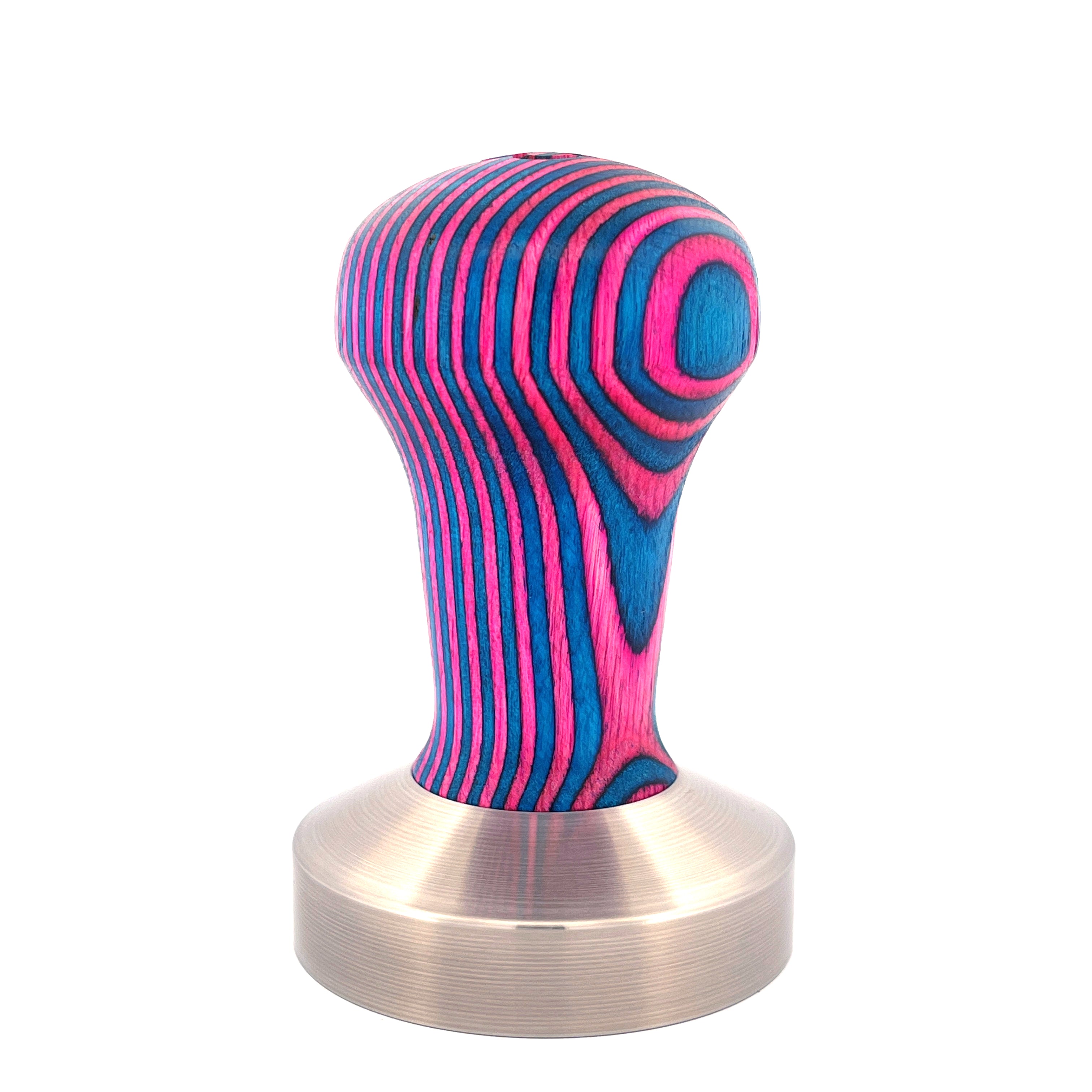 Signature Turquoise Handle in Plywood - Pink and Turquoise