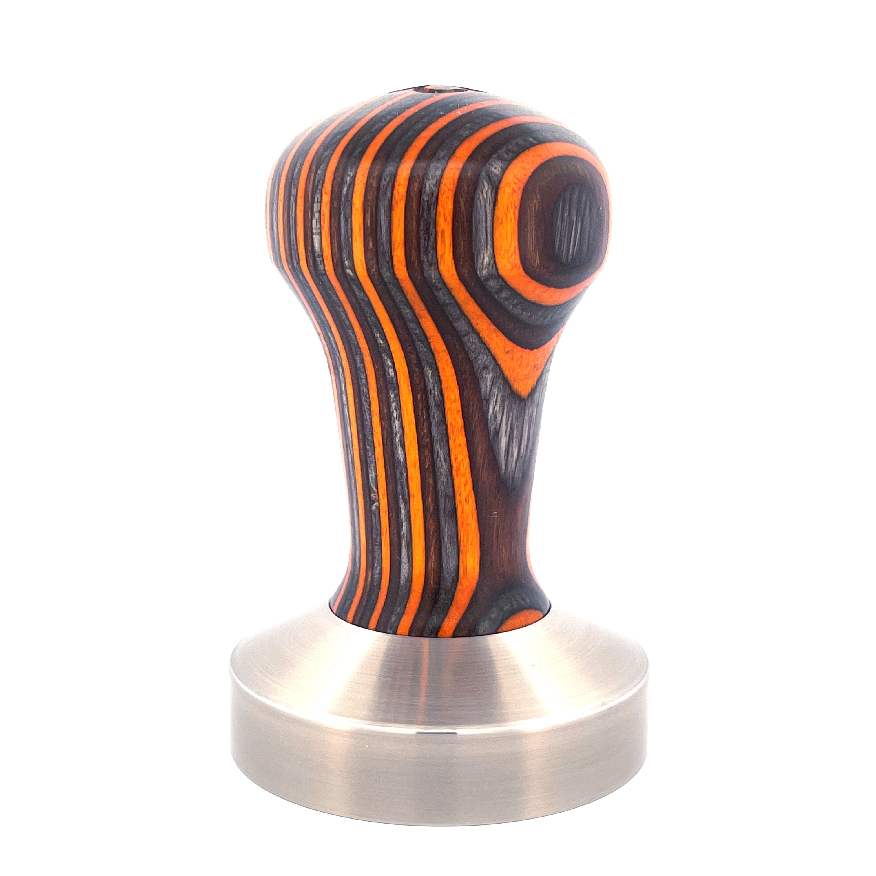 Signature Tamper Handle — Plywood, Orange Brown and Grey