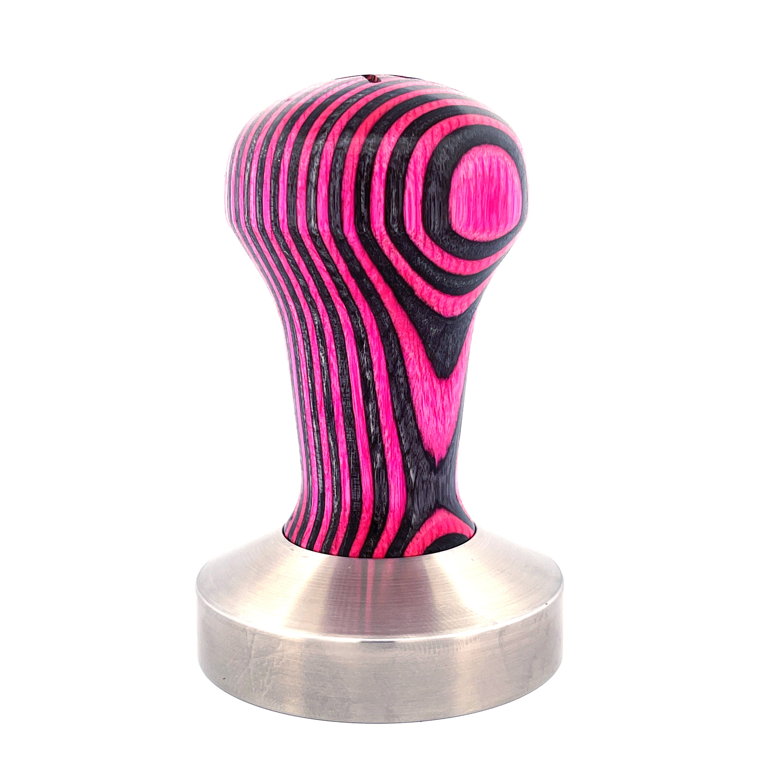 Signature Tamper Handle in Plywood - Pink and Grey