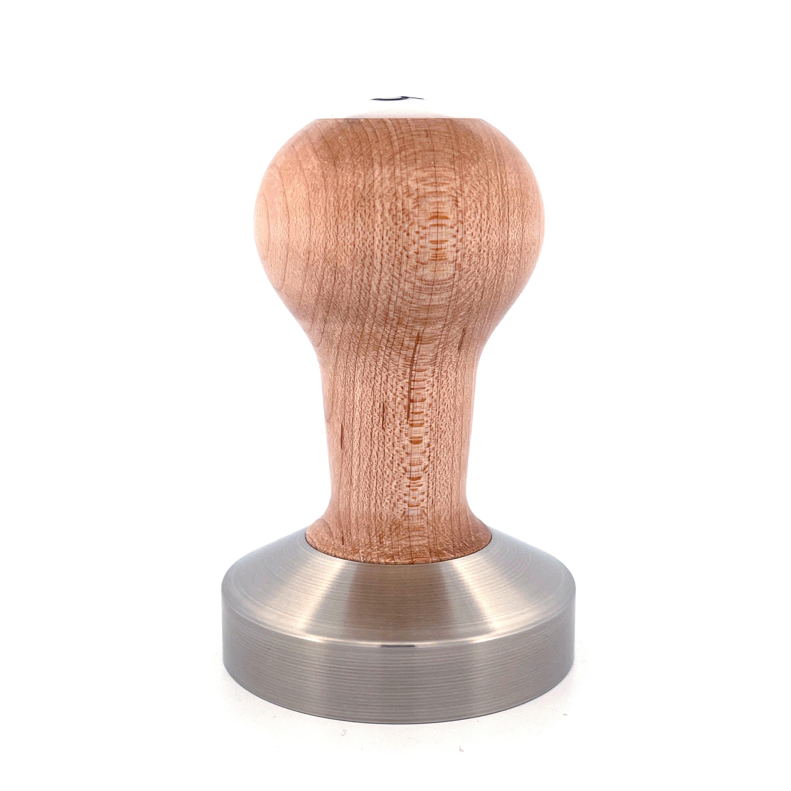 Tall Ball Tamper Handle  in Eastern Hard Maple