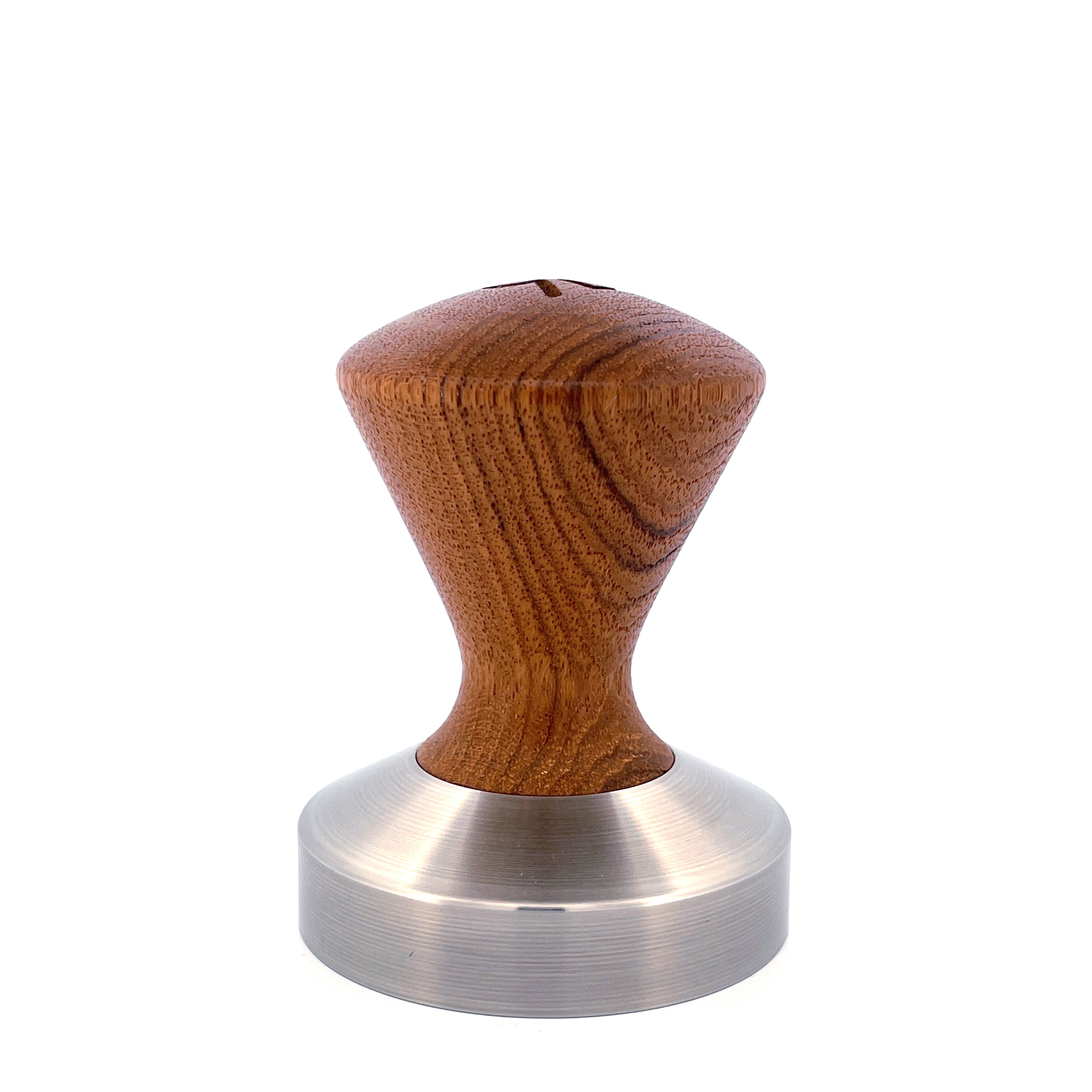Palm Tamper Handle — Teak