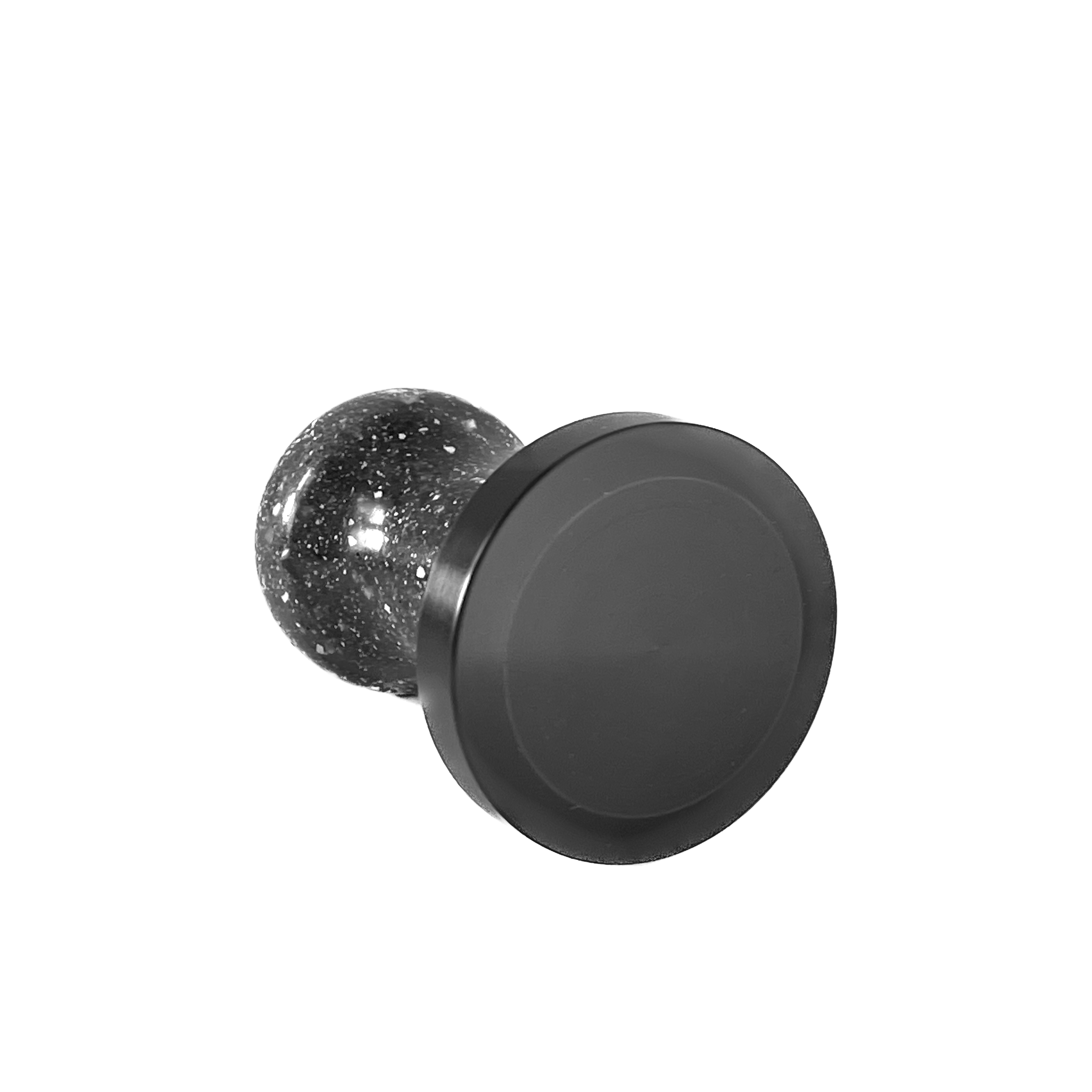 Anodized Aluminum Tamper Base - BLACK