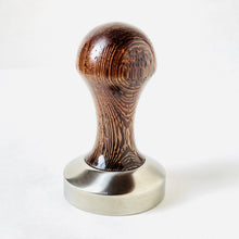 Load image into Gallery viewer, Intelligentsia Coffee Tamper Handle in Wenge + Base (LAST ONE)
