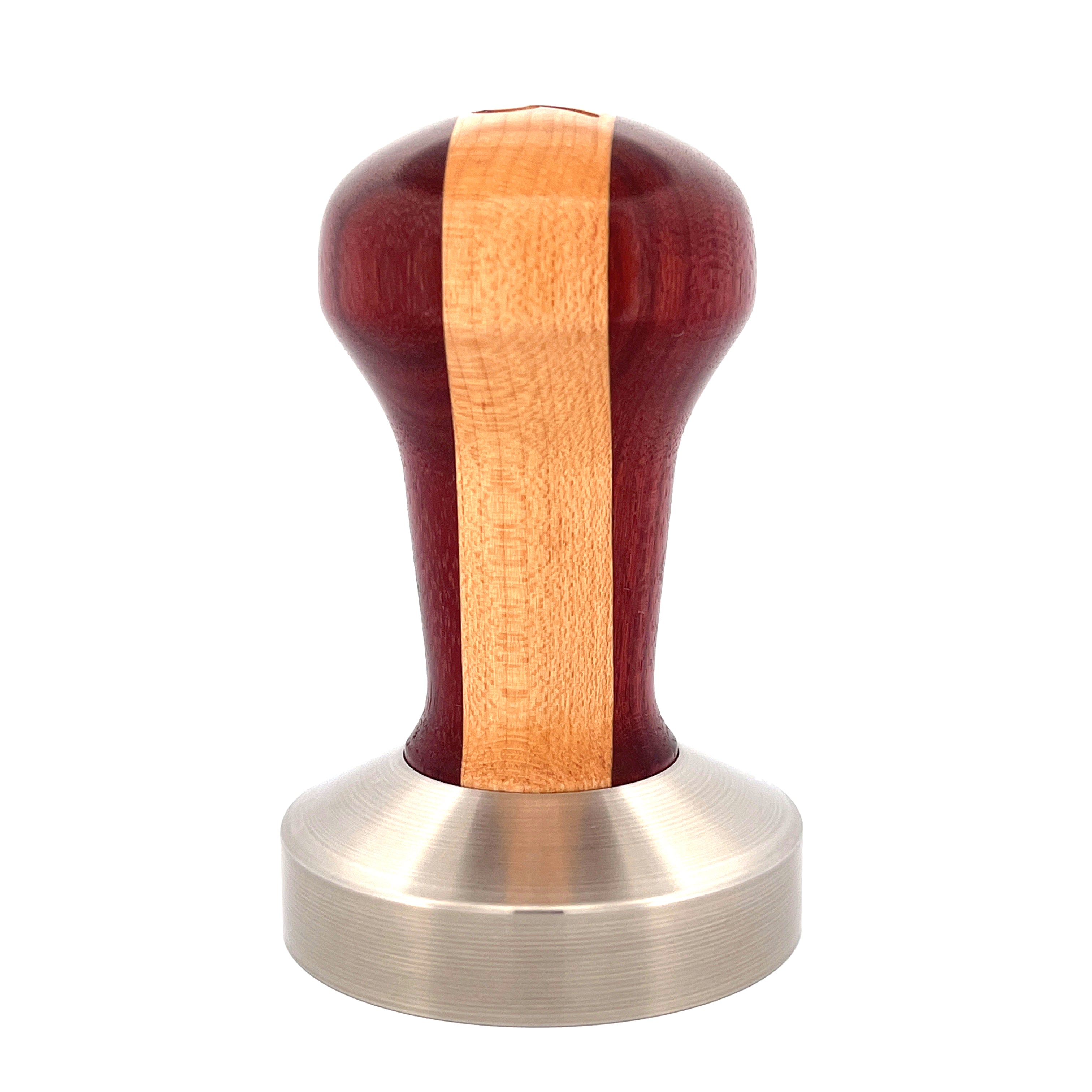 Signature Tamper Handle in Laminated Purpleheart and Maple