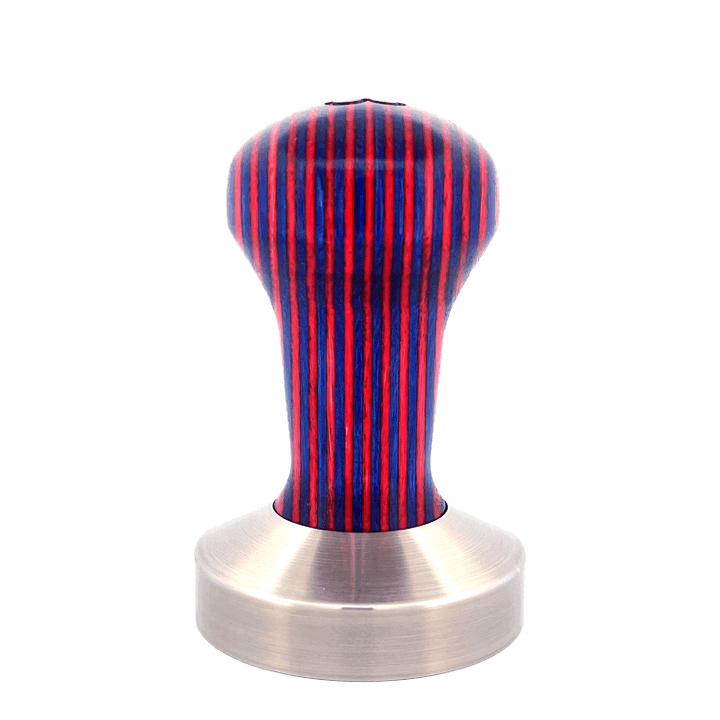 Signature Tamper Handle — Plywood, Red and Blue