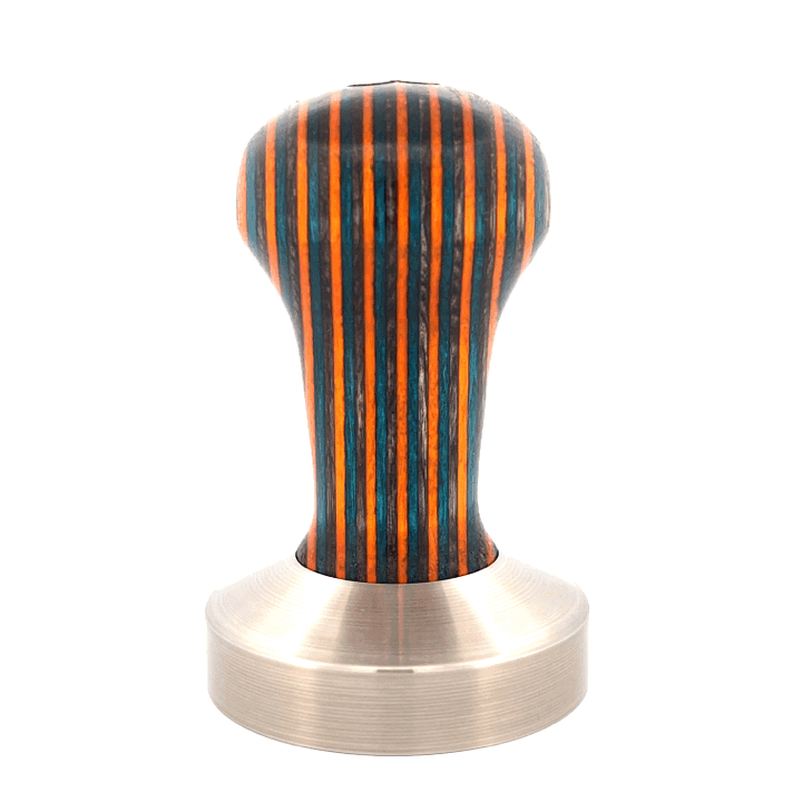 Signature Tamper Handle — Plywood, Orange Turquoise and Grey