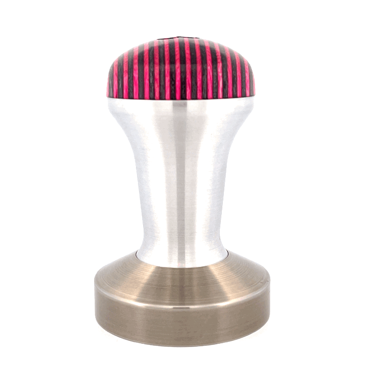 Signature Tamper Handle — Plywood Top, Pink and Grey