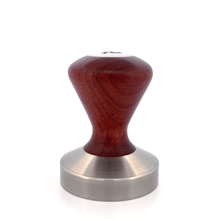 Palm Tamper Handle in Bubinga (African Rosewood)