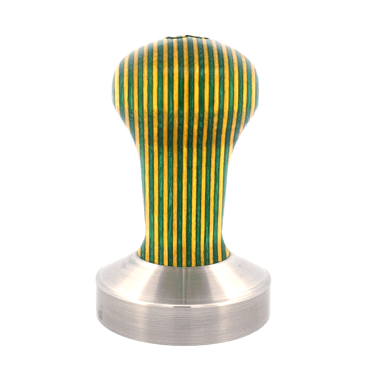 Signature Tamper Handle in Plywood - Green and Yellow