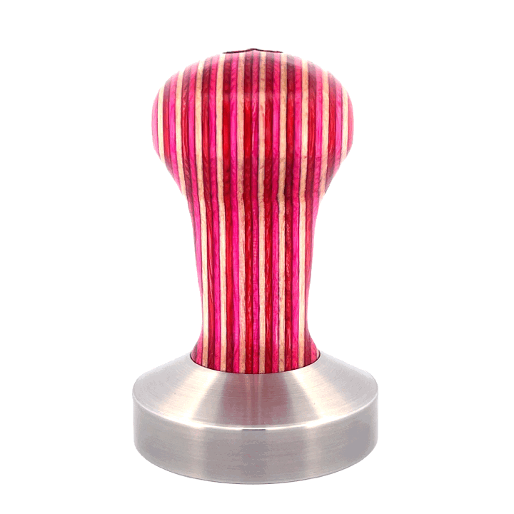 Signature Tamper Handle — Plywood, Red White and Pink