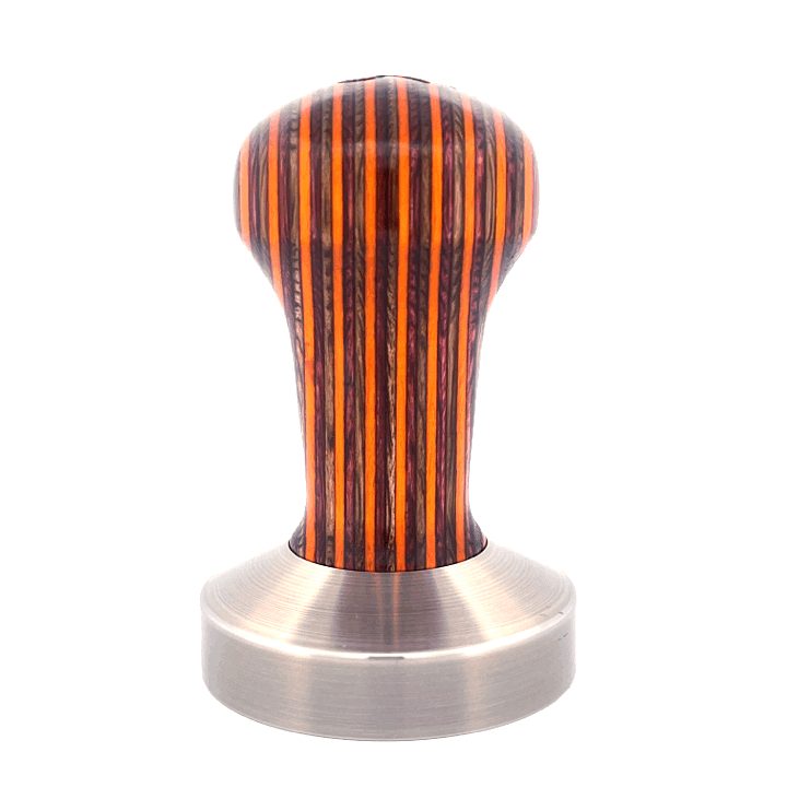 Signature Tamper Handle — Plywood, Orange Burgundy and Brown