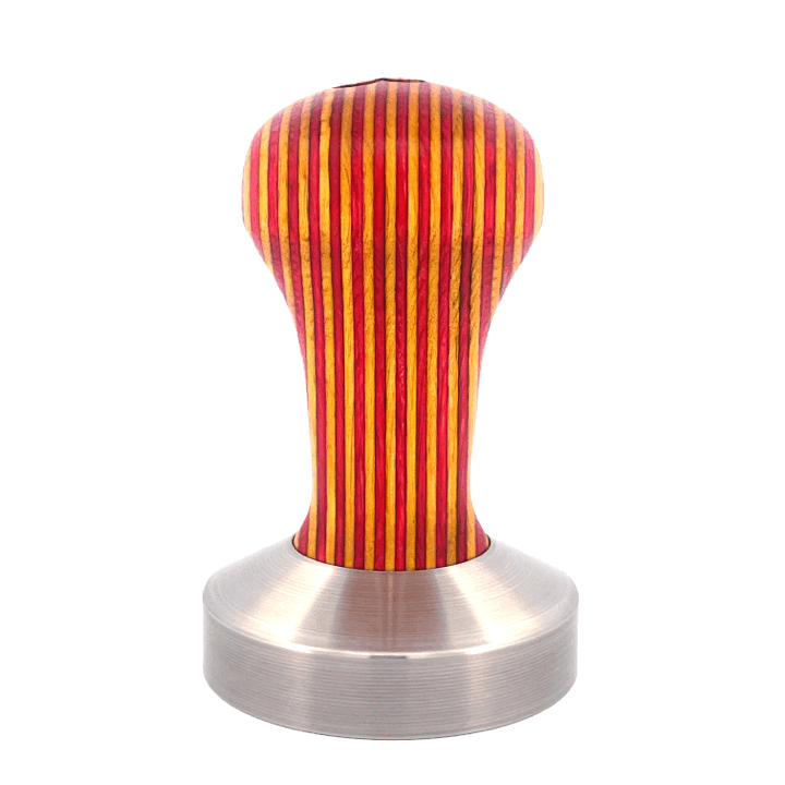 Signature Tamper Handle — Plywood, Red and Yellow