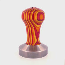 Load and play video in Gallery viewer, Signature Handle in Plywood - Yellow, Orange and Red
