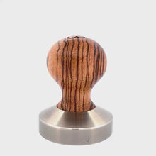 Load and play video in Gallery viewer, Ball Tamper Handle in Zebrawood

